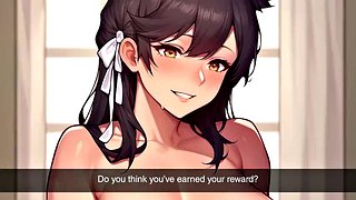 Atago - (Azur Lane) humiliation, denial, blowjob, big boobs, boobjob, riding, breeding, creampie, bossy Fdom