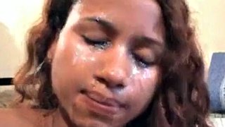 Skinny brasileiro anal&facial