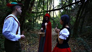 Hansel gets fucked by ugly witch