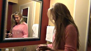 Στα παρασκήνια με samantha saint fun