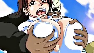 デンデンド、巨乳の変態ベイビーが素敵でホットに犯される