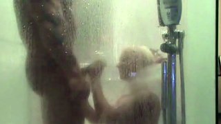 real german couple caught fuck in shower by hidden cam