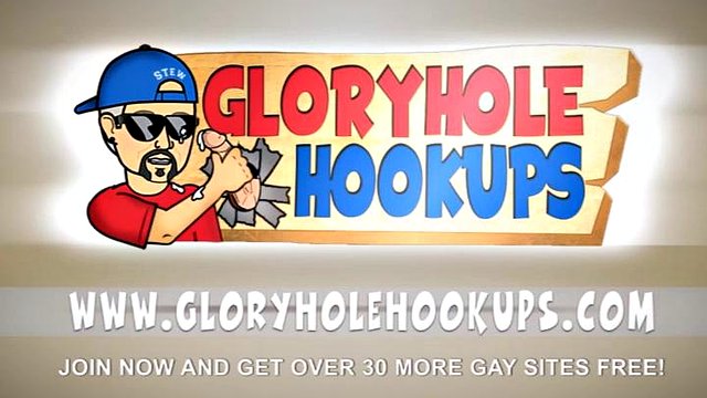 Hot Cock Drained At The Gloryhole