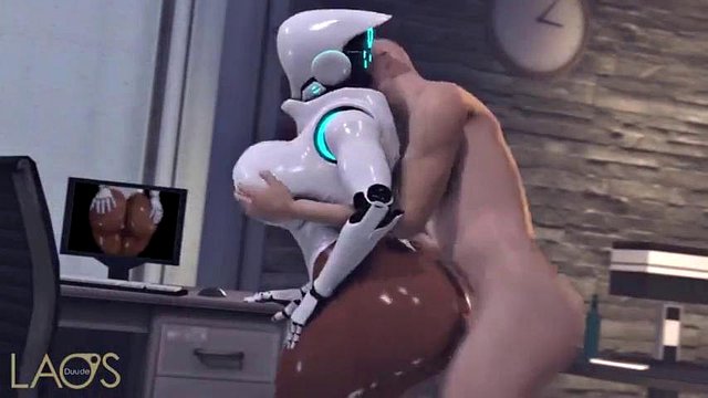 Compilação de robô de ébano: Big Ass, Hentai e pornografia 3D