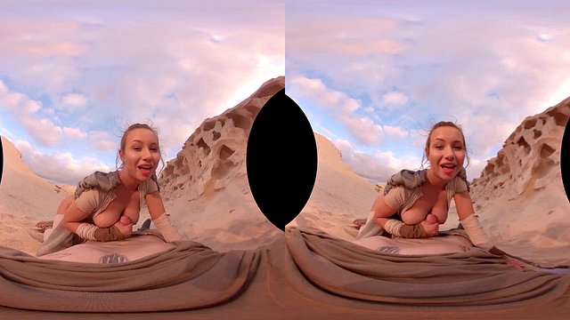 Star Wars Rey VR fuck