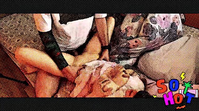 Bright young couple have passionate sex in homemade porn