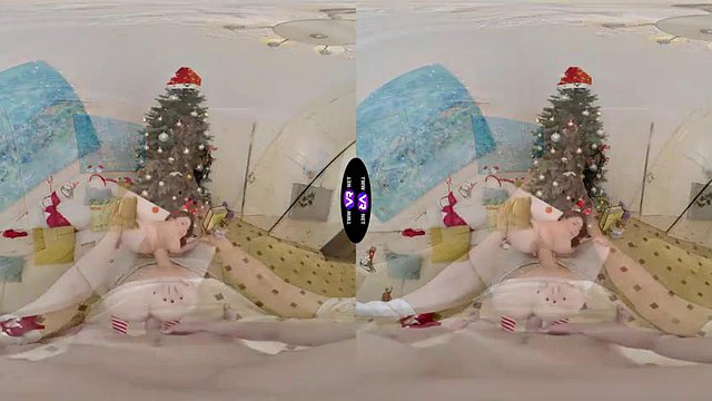 いたずらなアメリア・オストがサンタに忘れられないクリスマスファックをする - TeenMegaWorld: ポルノ