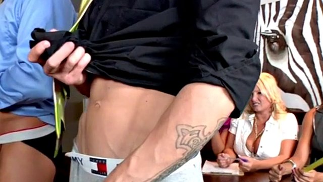 titted sluts passionately sucks big mens trunks