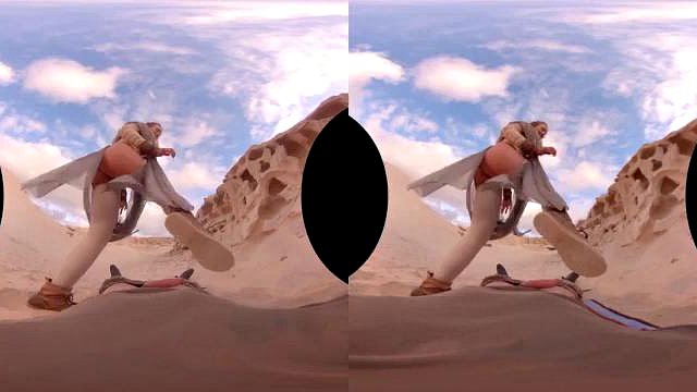 Realtà virtuale di Star Wars: pompini, chaturbate e porno VR in soggettiva