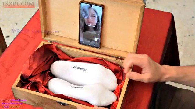 Magic Box Feet Tickling: Latina, Toy & Tickle Porn