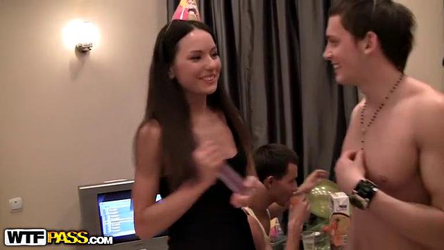 Sex games and anal sex party