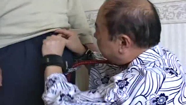 Japanese old gay men S&M