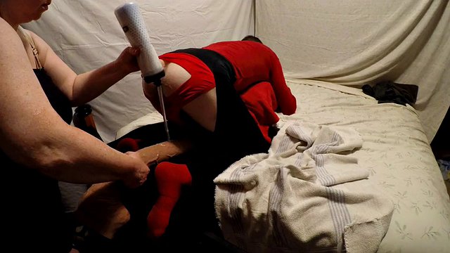 Extreme fisting, arm fisting and playing with her hole. Part 2