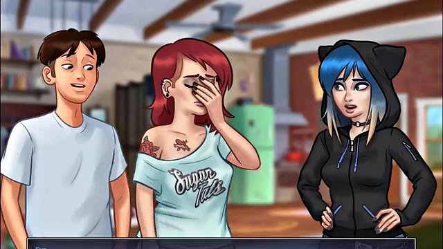 Summertime Saga: Ditching College for Girl-On-Girl Hangout Ep. 58-59
