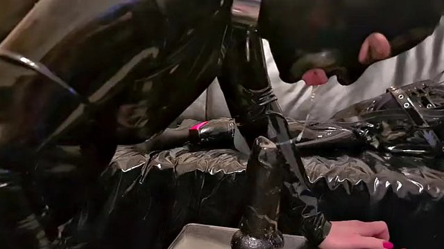 Orgasm Slut Slut Celeste Extreme Dirty Deep Throat Dildo