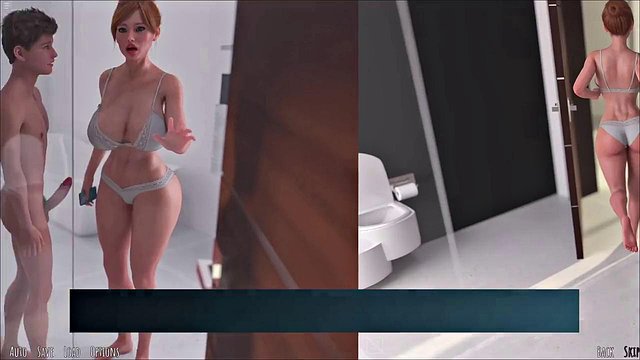 Future Money Man Caught by Stepdaughter as Stepmom Sneaks Off to Suck His Big Cock in Steamy Sh