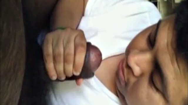 Chubby Mexican sucking fat brunette