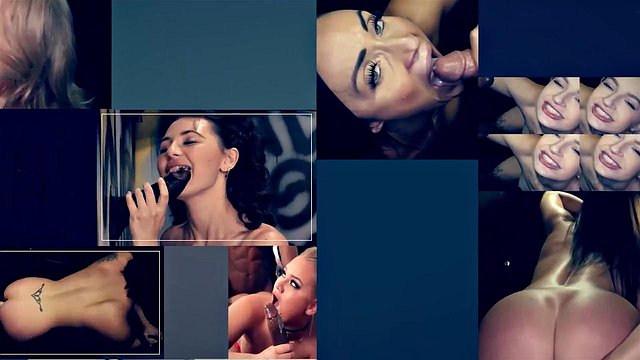 Kasey Warner Gulps Thick Cumshots in Debut Gloryhole