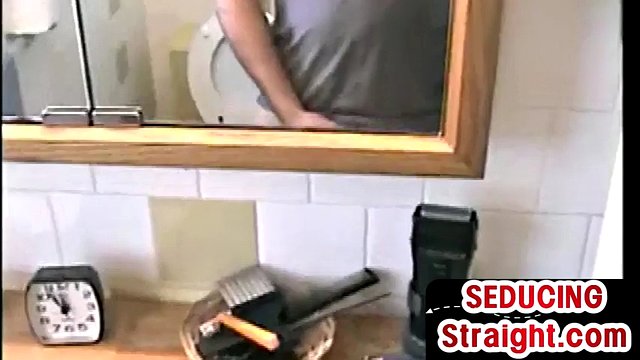 POV vintage str8 1st time sucked and stroked by gay