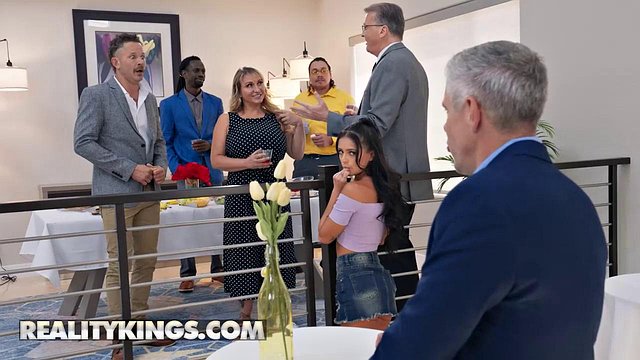 Reality Kings - Hot Ryan Reid’S Work Party Turns Into a Sexy Threesome With Two Coworkers