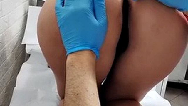 I am the tattoo artist while my husband waits for me in the waiting room