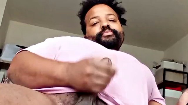 Thick BBC Daddy Masturbation Cumpilation