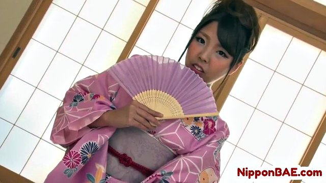 Naughty asian babe gets pussydrilled