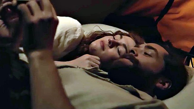 Sophie Skelton bare butt and sex