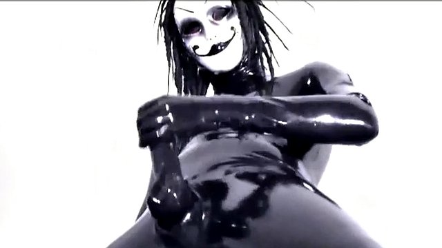 Full latex cover jerking