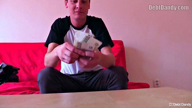 Czech Hunter: Broke Student Roommate's Debt Repayment Deal: Straight Ass Sold for Gay Pounding and B