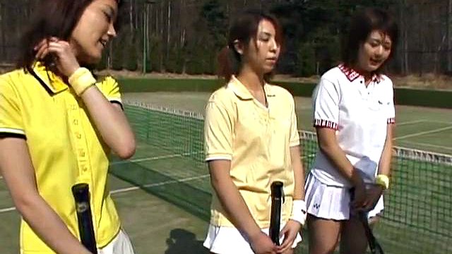 Meninas de tênis japoneses