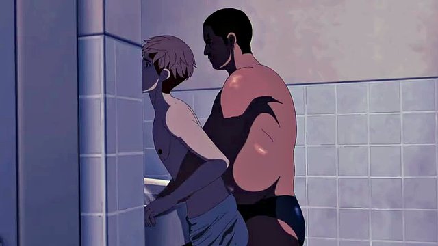 A twink really wanting to suck cock for a mature bear daddy - Hentai Bara Yaoi
