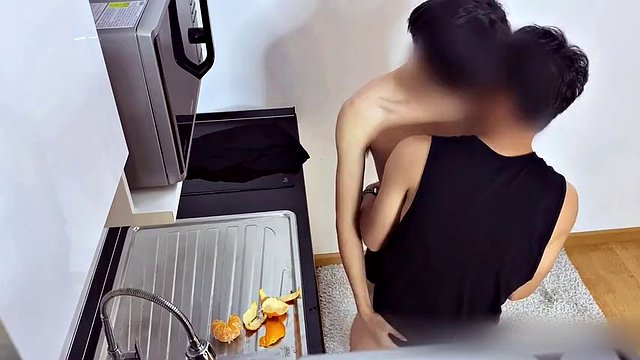 Lick Kung sucks and fucks gay Femboy big ass cumshot