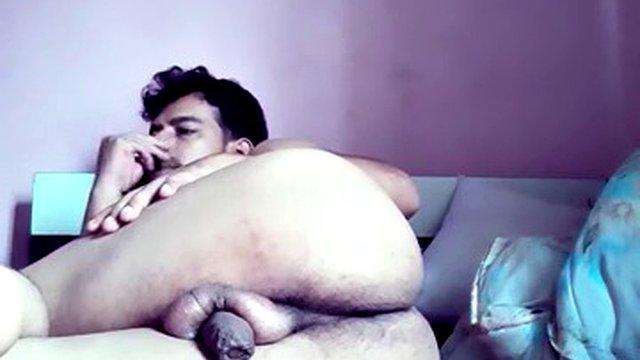 Boy masturbating hard