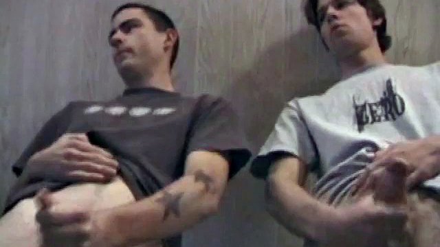 In this hot masturbation scene, Dan and Jayden get naked and fondle each other on a glass table. The camera is positioned below the glass, capturing all the masturbation action and the cum oozing from their pulsating cocks.