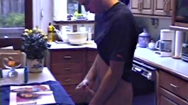 Ric brings a porn mag, some lube, and a towel, so he can rip one off. After pulling out his hard cock and flipping through the chick mags, Ric lets a helping hand touch him.