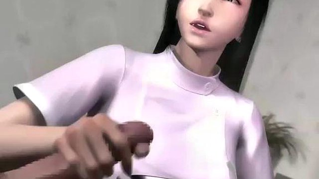 Umemaro 3D 精液测试：口交、狗狗和传教士色情