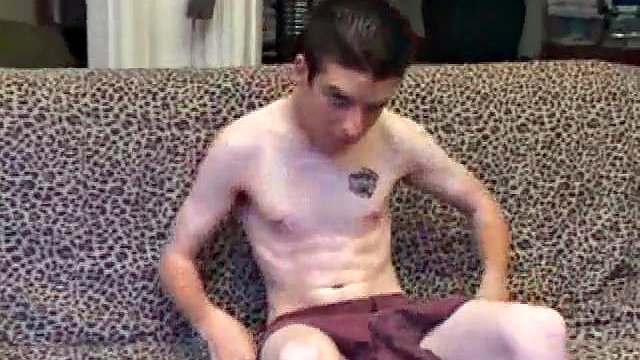 Straight Mason Jacking Off