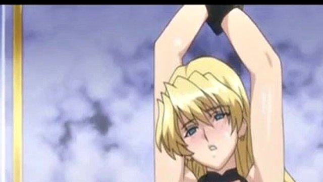 Swimsuit anime bigboobs gangbang on the beach