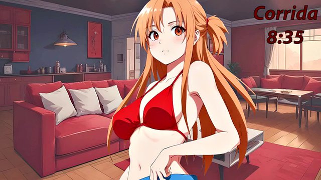 Spanish Asuna JOI CEI hentai. She wants to give you your own milk