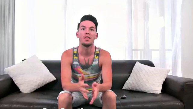 gaycastings cute tattooed young man likes to show on cam