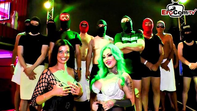 German Step Mom Maja Bibi and creamies all cum party