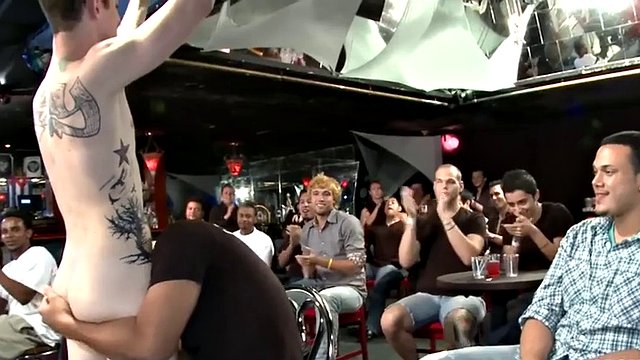 Real public blowjob party with strippers