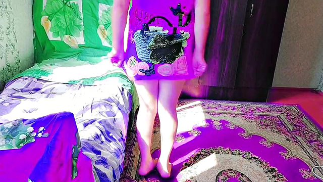 I am a Boy Crossdresser Self Spanking Cute Lady Boy Model Cosplayer