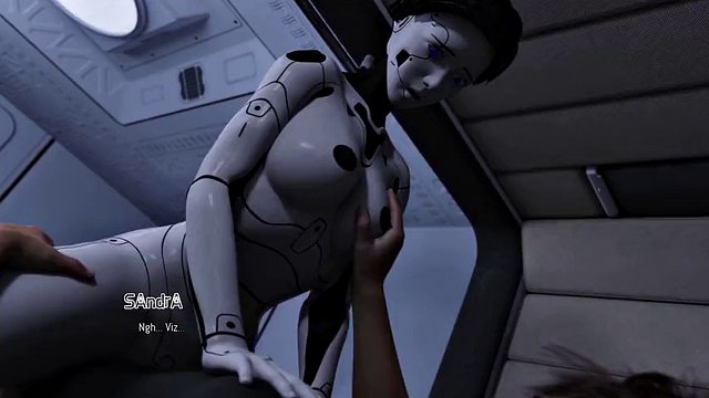 Projekt Passion Busty AI sex robot gets anal fucked by big cock with big bouncing tits