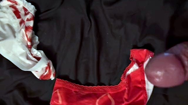 Cum on panties