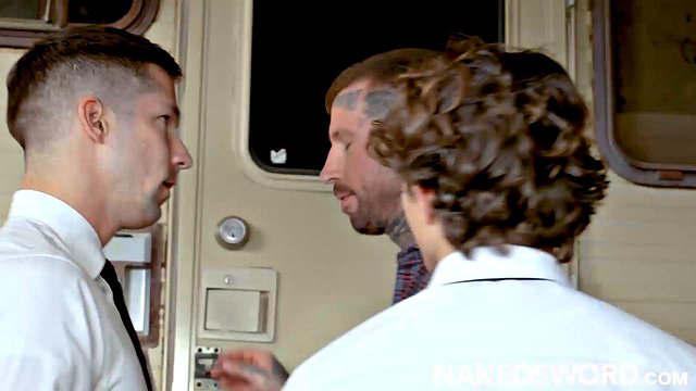 Eddie Patrick Disobeys God's Commandments in Bareback Missionary Slam, Craving Jason's Big Cock Over