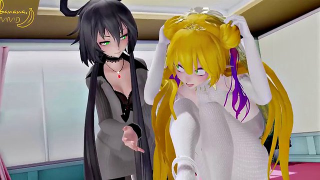 香蕉 3D mmd 昆虫