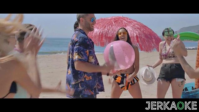 Jerkaoke- Horny Spring Breaker Begs To Be Taught A Lesson: Blowjob, Babe & Blonde Porn