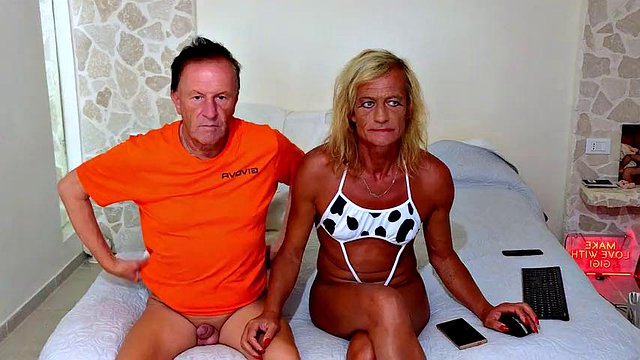 Latest live sex show on Stripchat, Gigi and Dave, shemale and man couple, POV, behind the scene, webcam sex, 02.05.2025 ep33